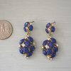 Blue Earrings, Cobalt Blue Earrings, Cobalt Earrings