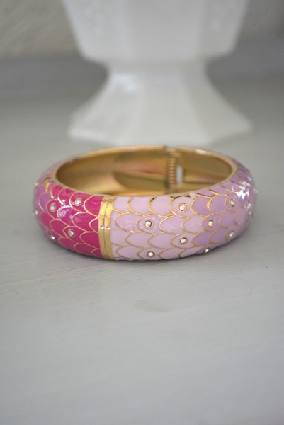 Pink Ombre Bracelet, Pink Bracelet, Pink Ombre Jewelry
