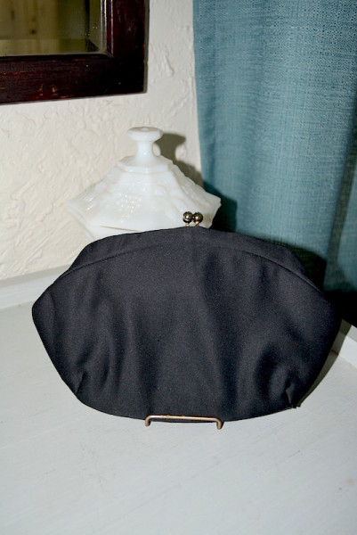 Walborg Black Purse, Walborg, Walborg Purse, Vintage Purse, Vintage Clutch, Black Clutch