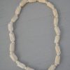 Carved Ivory Necklace, Bone Necklace, Ivory Necklace, Faux Ivory Necklace