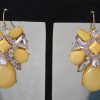 Yellow Earrings, Daffodil Yellow Earrings,Yellow Jewelry, Pale Yellow Earrings, Buttercup Yellow Earrings