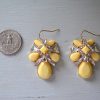 Yellow Earrings, Daffodil Yellow Earrings,Yellow Jewelry, Pale Yellow Earrings, Buttercup Yellow Earrings