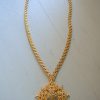 Marquise Medallion Necklace,Monet Necklace,Gold Monet Necklace,Vintage Costume Jewelry,Signed Costume Jewelry,Vintage Signed Necklace,Gold Medallion Necklace
