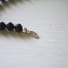 Black Crystal Necklace, Swarovski Necklace, Trifari Necklace, Trifari, Trifari Jewelry, Black Beaded Necklace, Vintage Black Necklace, Crystal Necklace
