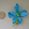 Blue Flower Brooch, Vintage Flower Brooch, Enamel Flower Brooch, Vintage Flower Pin, Flower Pin
