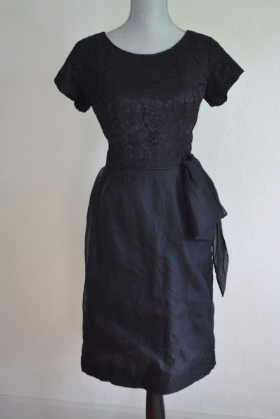 Black Dress, Vintage Clothes, Vintage Dress, Black Dress, 1950s, 1960's, Cocktail Dress, Audrey Hepburn