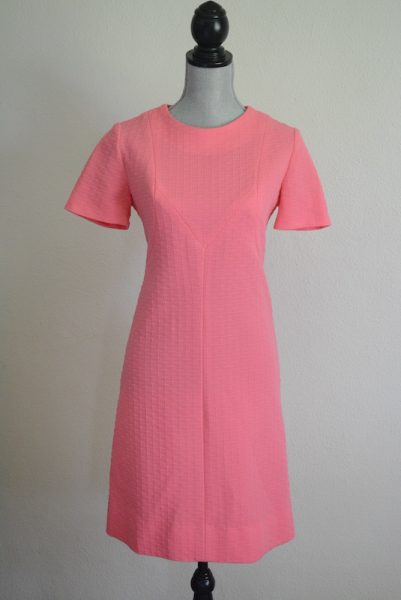 Pink Shift Dress, Vintage Clothes, Vintage Dress, Pink Dress, Shift Dress