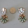 Marquis Rhinestone Earrings, Rhinestone Earrings