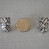 Rhinestone Baguette Earrings, Rhinestone Earrings, Bridal Earrings