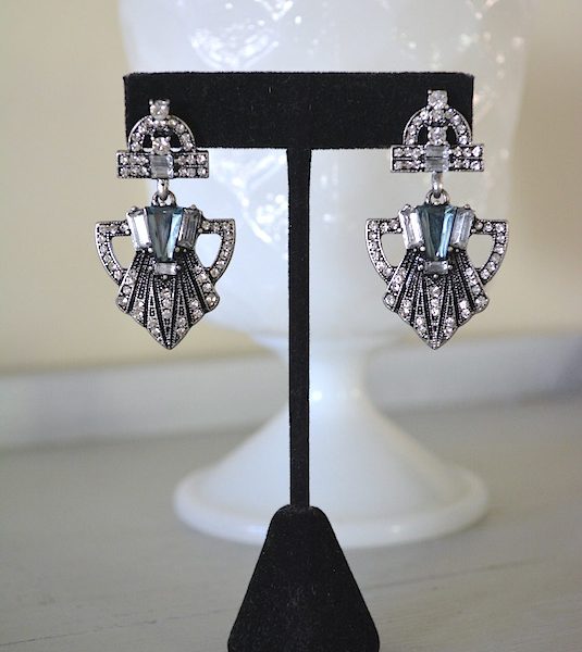 Art Deco Earrings, Flapper Earrings, 1920s Jewelry