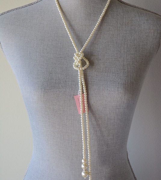 Long Pearl Lariat, Long Pearl Necklace, Pearl Lariat Necklace, Pearl Belt