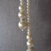 Long Pearl Lariat, Long Pearl Necklace, Pearl Lariat Necklace, Pearl Belt