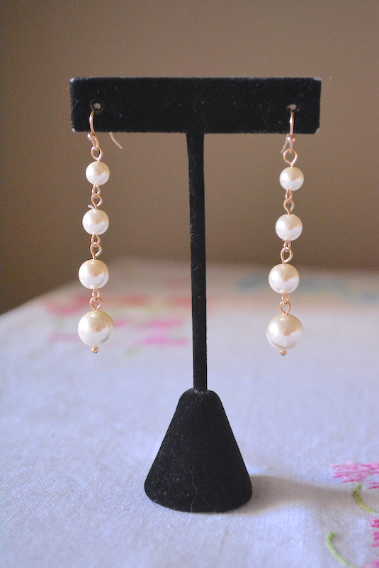 Pearls Drop Earrings, Long Pearl Earrings, Pearl Earrings, Chandelier Earrings, Bridal Pearls, Pearls
